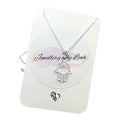 Sterling Silver Hamsa Hand Necklace