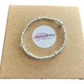 Handmade .925 Sterling Silver Floating Moon Charm Bracelet