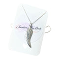 Sterling Silver Angel Wing Necklace