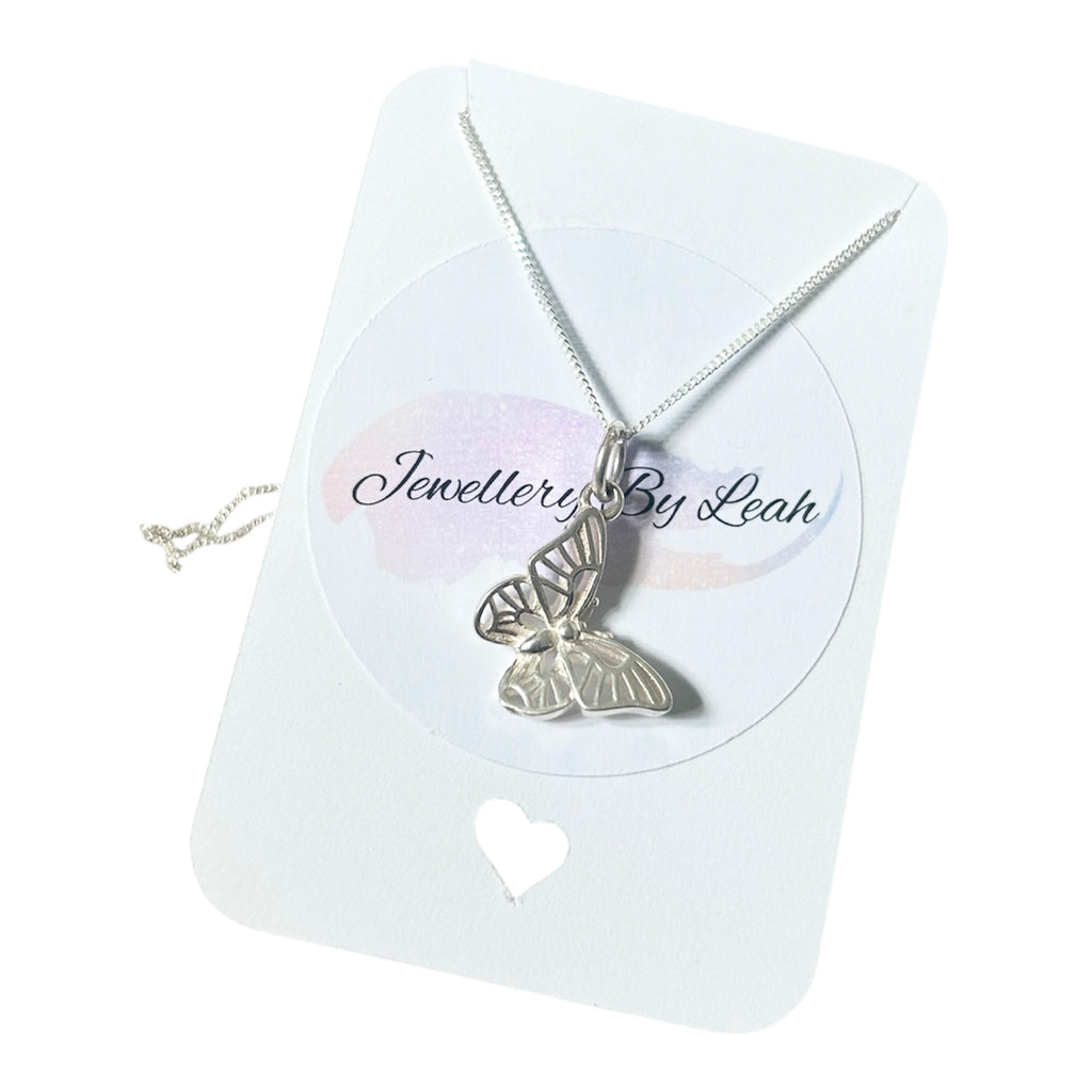 Sterling Silver Butterfly Necklace