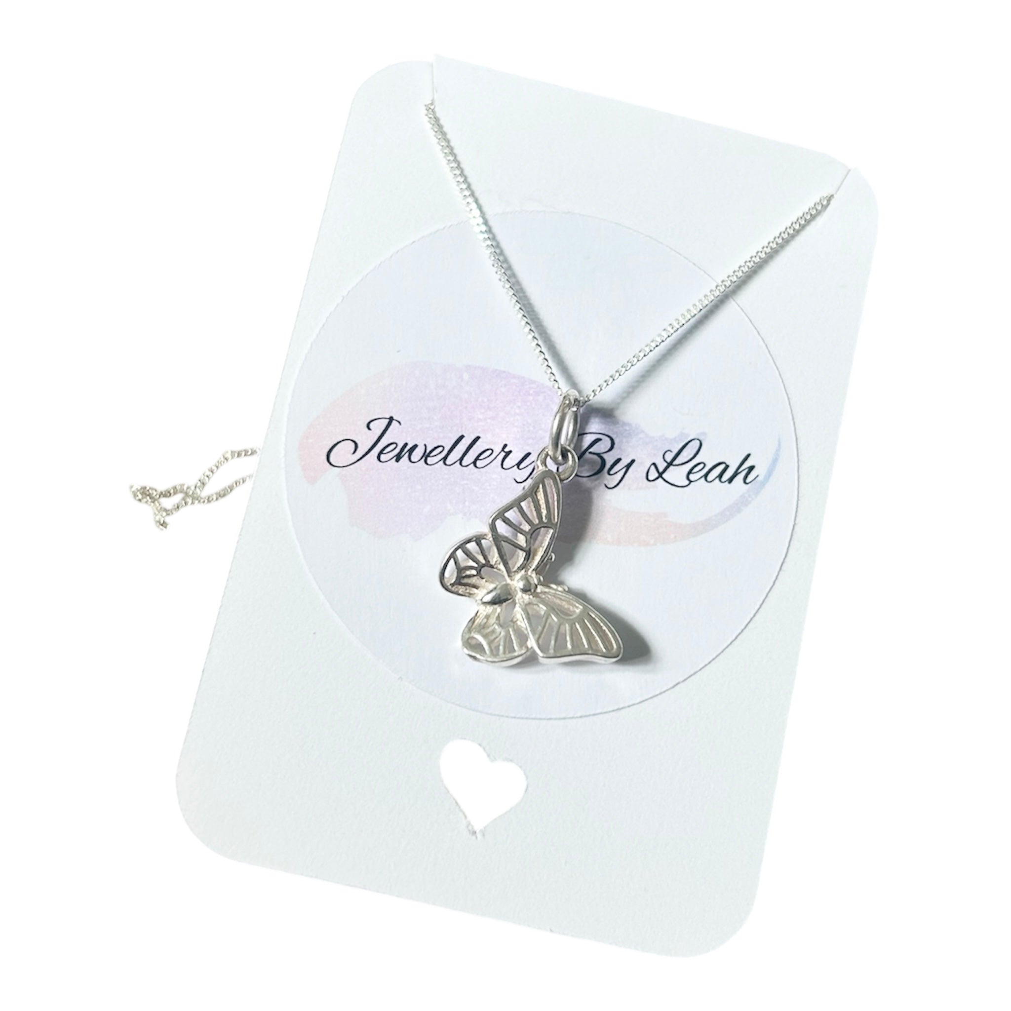 Sterling Silver Butterfly Necklace